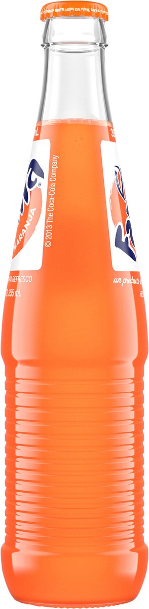slide 2 of 7, Fanta Orange Mexico Glass Bottle, 355 mL, 355 ml