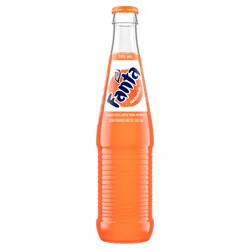 Fanta Orange Mexico Glass Bottle, 355 mL