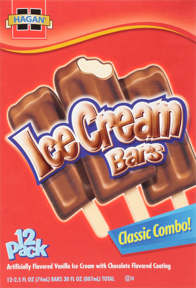 slide 7 of 10, Hagan Ice Cream Bar, 2.50 fl oz