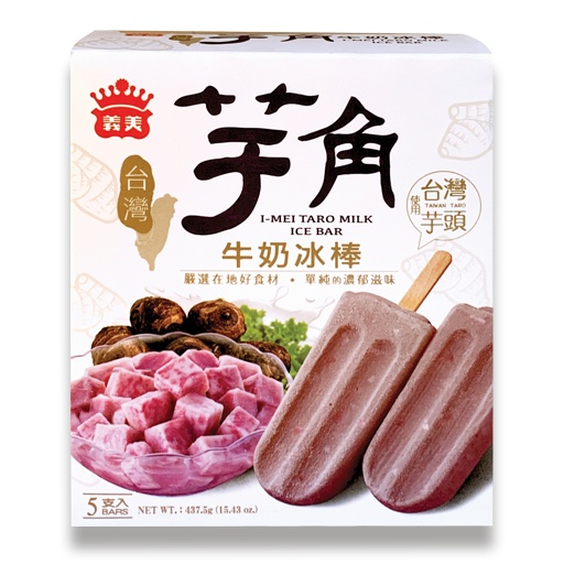 slide 1 of 1, I Mei Ice Bar Taro Milk, 15.43 oz