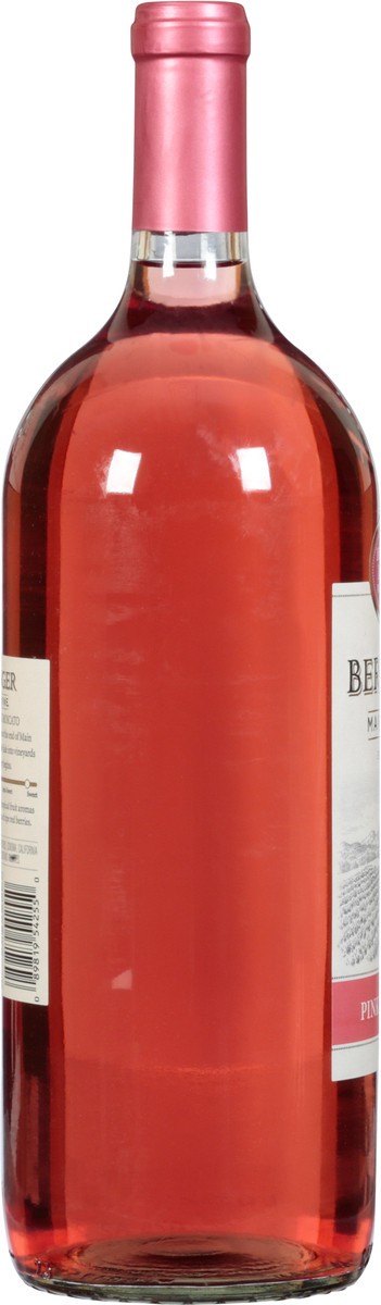 slide 3 of 12, Beringer Main & Vine Pink Moscato, Pink Wine, 1.5L, 1.50 liter