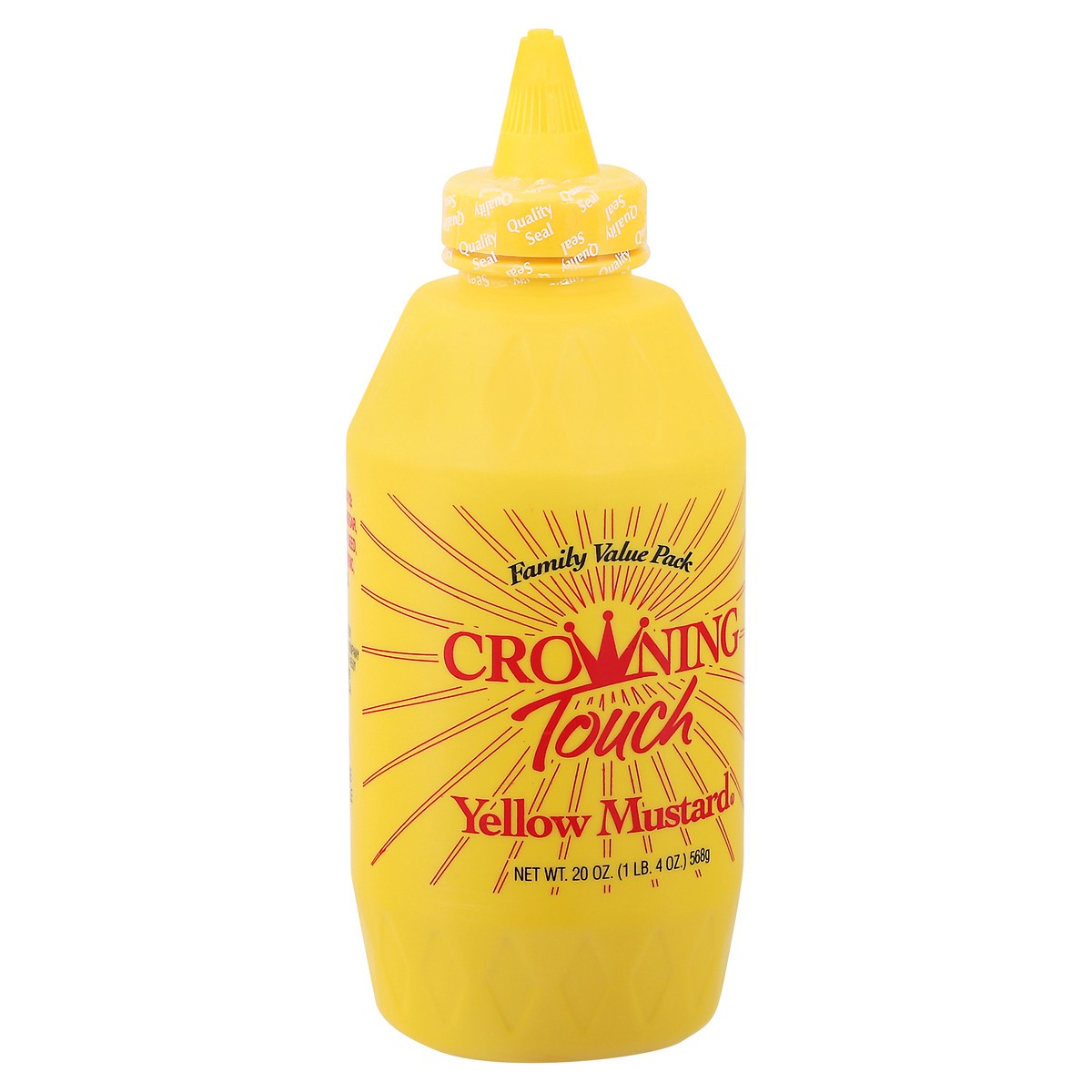 slide 2 of 9, Crowning Touch Family Value Pack Yellow Mustard 20 oz, 20 oz