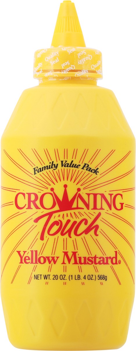slide 6 of 9, Crowning Touch Family Value Pack Yellow Mustard 20 oz, 20 oz