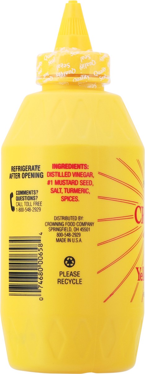 slide 7 of 9, Crowning Touch Family Value Pack Yellow Mustard 20 oz, 20 oz
