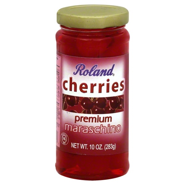 slide 1 of 1, Roland Premium Maraschino Cherries, 10 oz