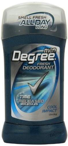 slide 1 of 1, Degree Time Released Cool Impact Fresh Deodorant, 3 oz