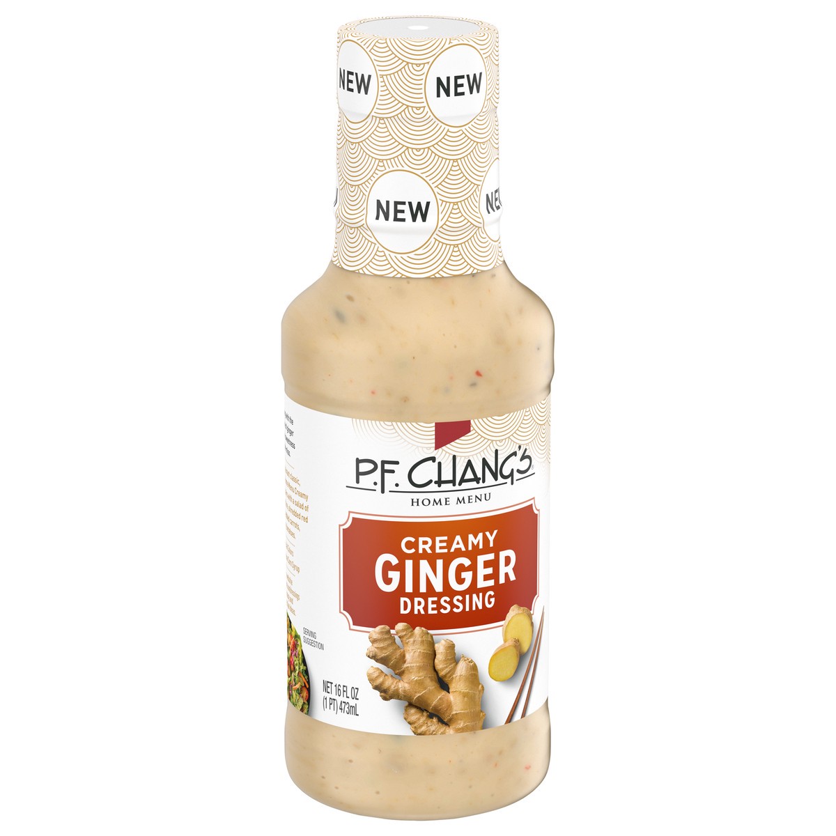 slide 4 of 8, P.F. Chang's Home Menu Creamy Ginger Salad Dressing, 16 oz., 16 fl oz