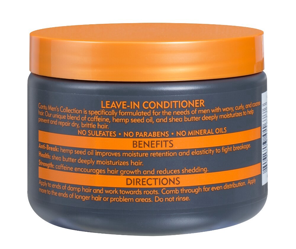 slide 2 of 4, Cantu Men's Collection Shea Butter Leave-In Conditioner, 13 oz