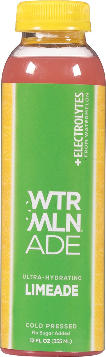 slide 8 of 13, WTRMLN WTR No Sugar Added Watermelon Limeade 12 fl oz, 12 fl oz