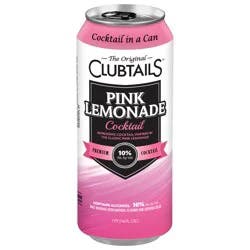 Clubtails Premium Pink Lemonade Cocktail 1 pt