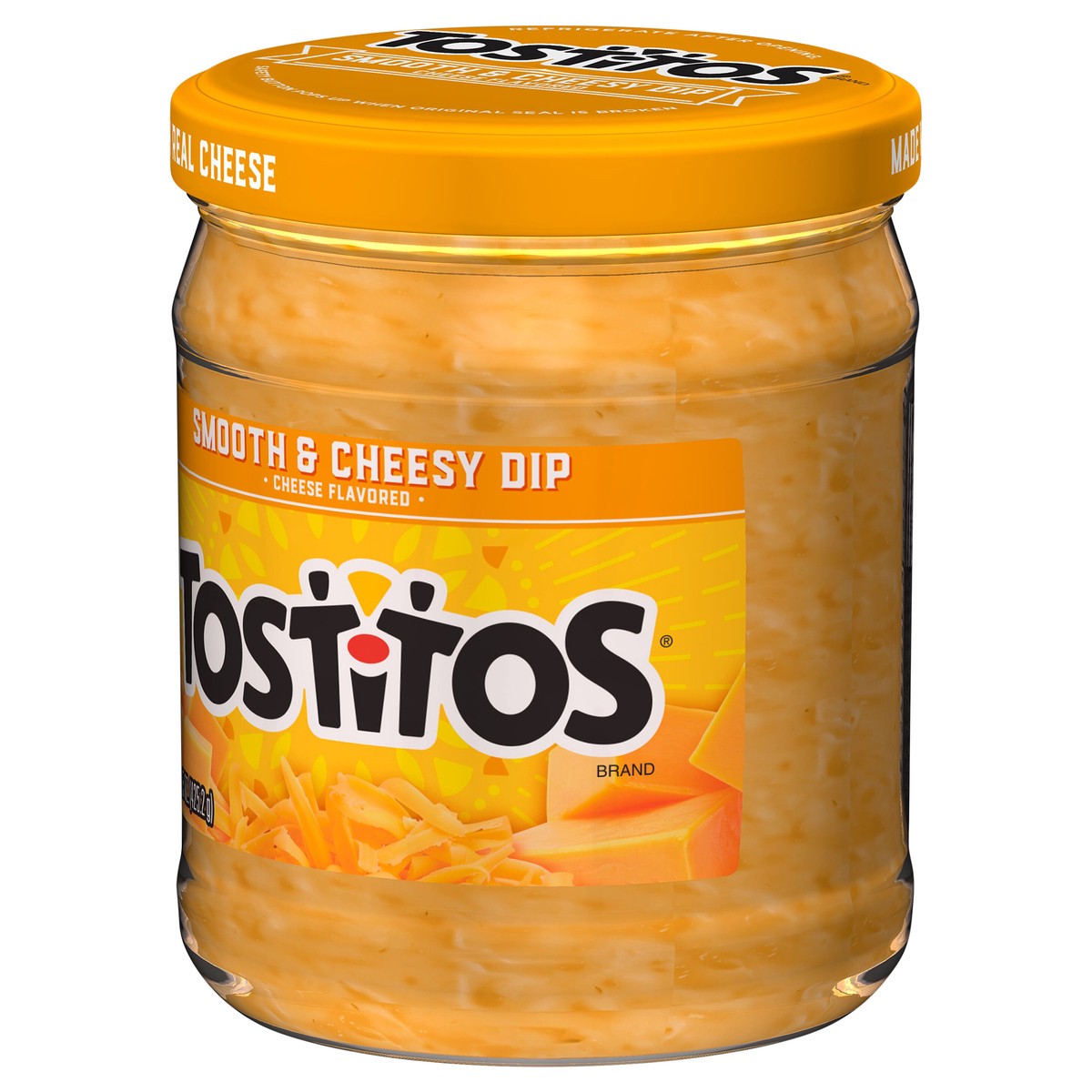 slide 3 of 9, Tostitos Smooth & Cheesy Dip Cheese Flavored 15 Oz, 15 oz