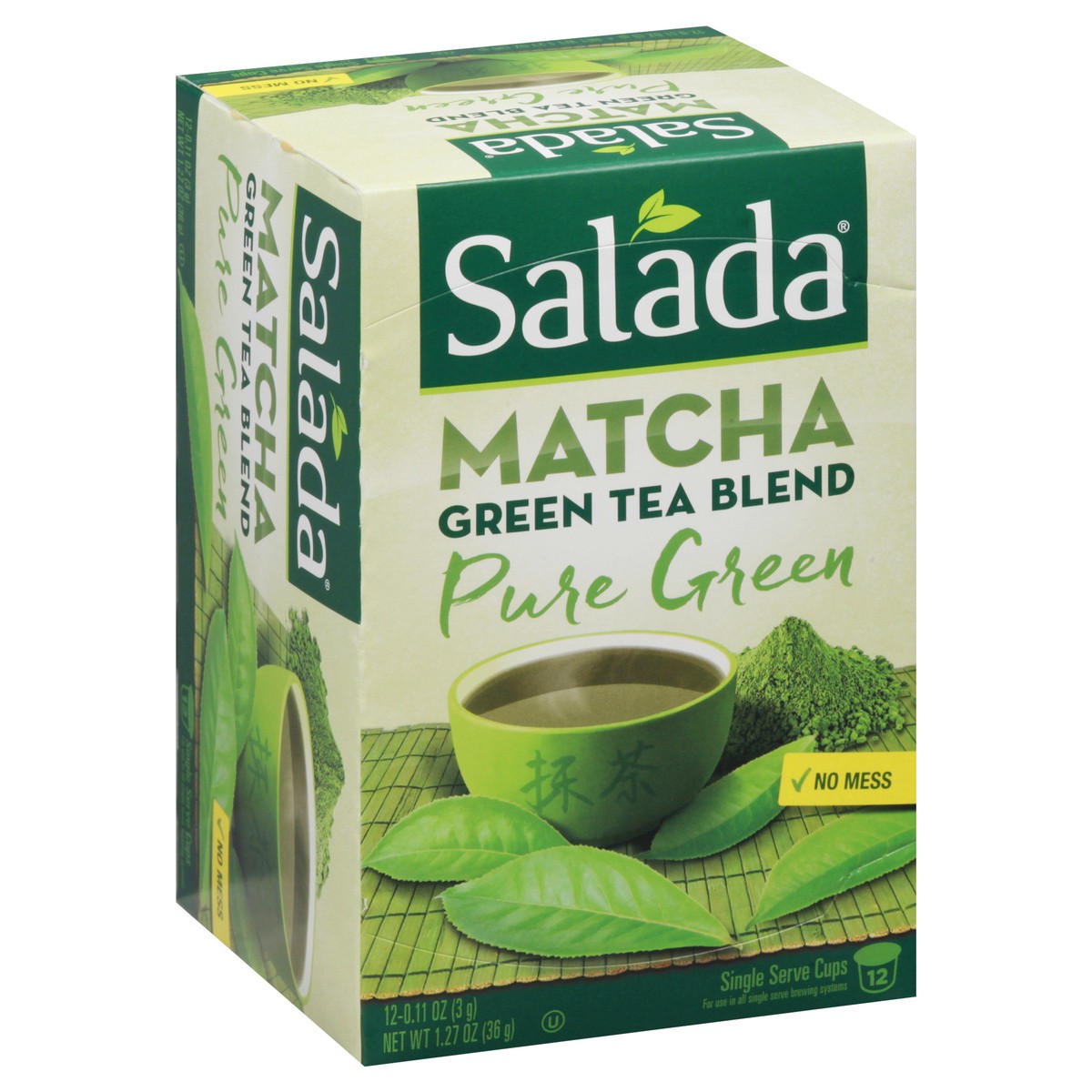 slide 10 of 13, Salada Tea Matcha Pure Green Tea Blend Tea Bags, 12 ct