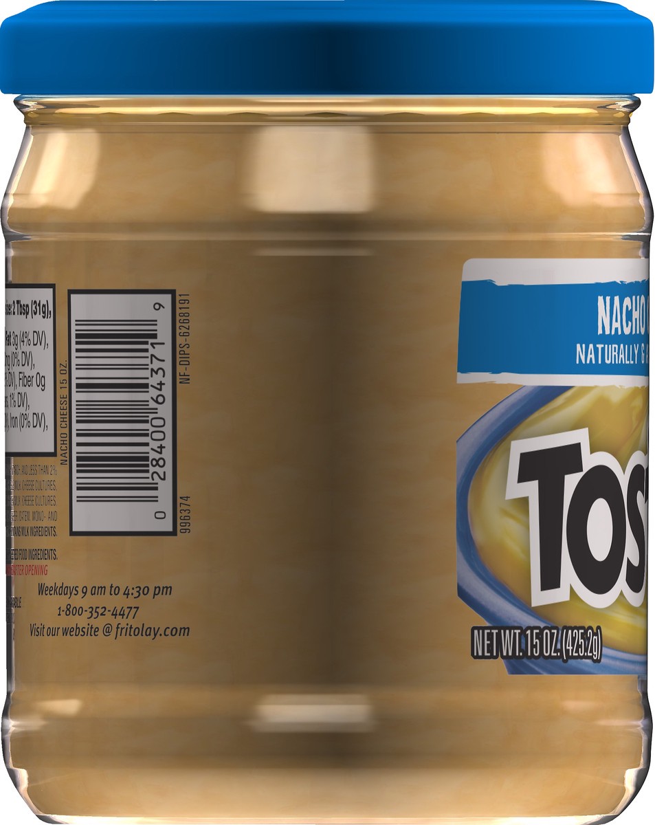 slide 4 of 9, Tostitos Nacho Cheese Dip, 15 oz