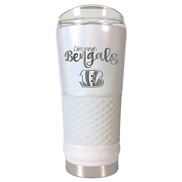 slide 1 of 1, NFL Cincinnati Bengals Opal Draft Tumbler, 24 oz