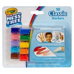 Crayola Color Wonder Markers, Mess Free