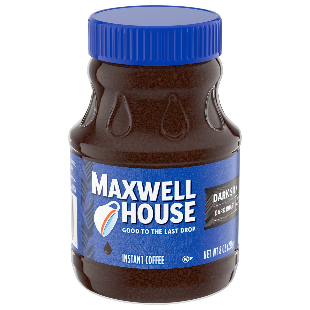 slide 7 of 9, Maxwell House Dark Silk Dark Roast Instant Coffee, 8 oz Jar, 8 oz