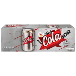 Giant Diet Cola Soda - 12 pk