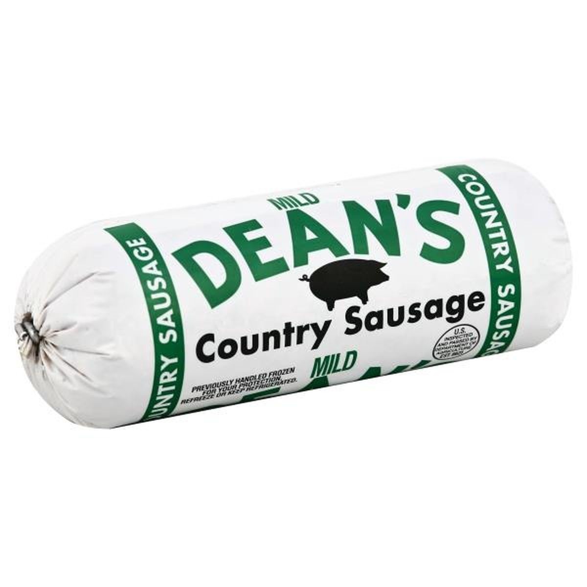 slide 1 of 1, Dean's Mild Country Sausage, 1 ct