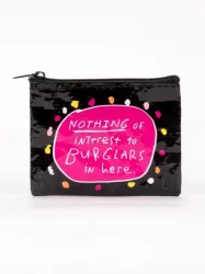 Blue Q Burglars Coin Purse