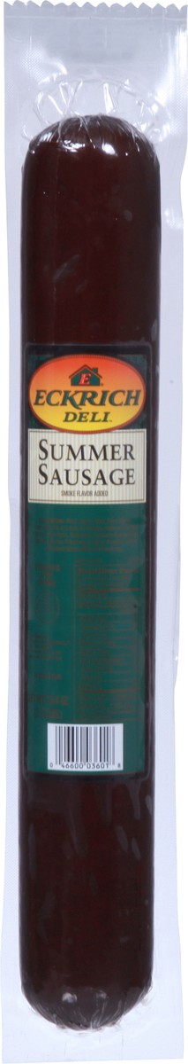 slide 6 of 9, Eckrich Deli Smoke Flavor Summer Sausage 34.4 oz, 34.40 ct