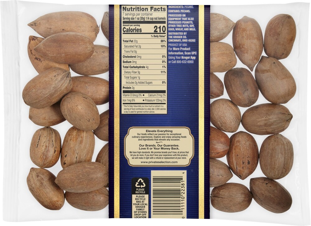 slide 2 of 2, Private Selection In-Shell Pecans, 12 oz