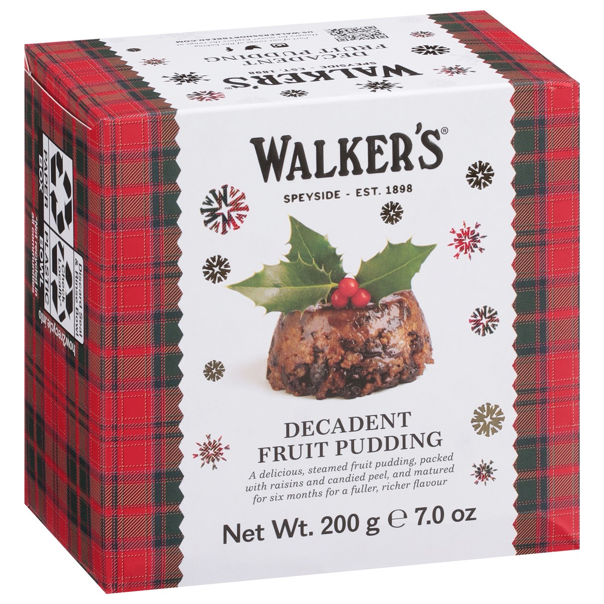 slide 4 of 4, Walkers Shortbr Walkers Decadent Plum Pudding, 
