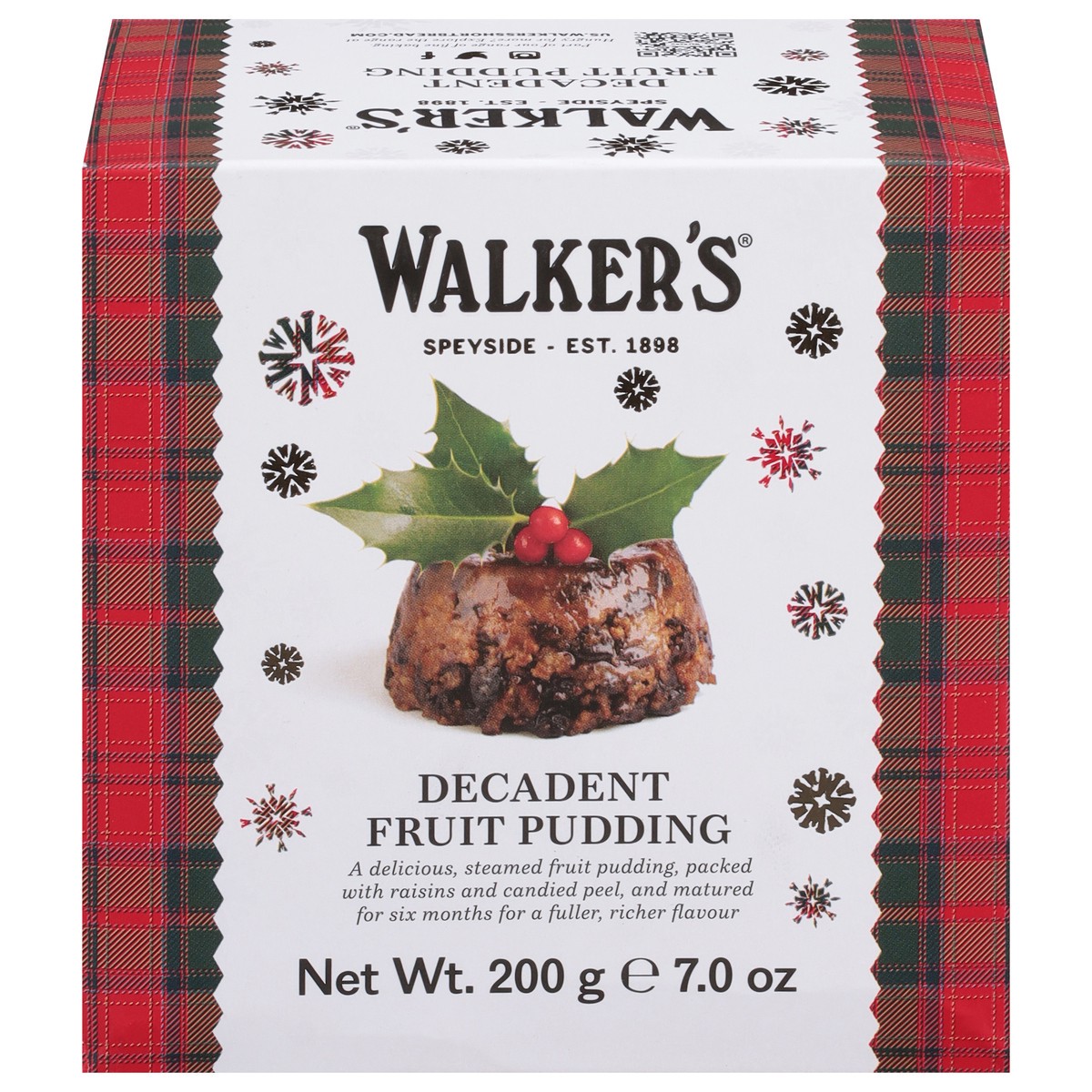 slide 1 of 4, Walkers Shortbr Walkers Decadent Plum Pudding, 