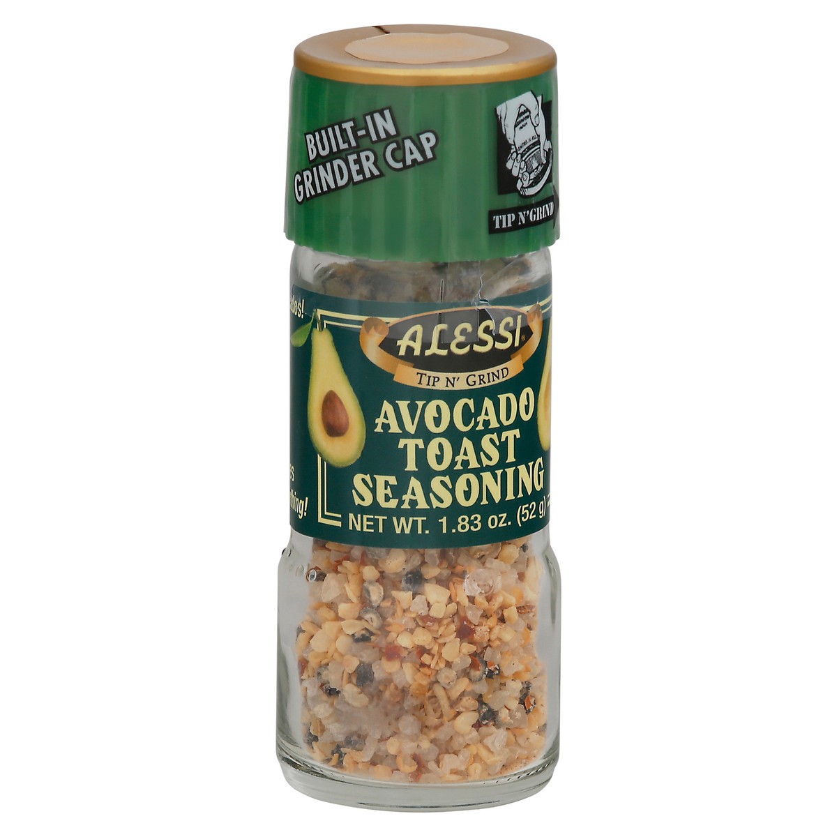 slide 2 of 9, Alessi Avocado Toast Seasoning, 1.83 oz