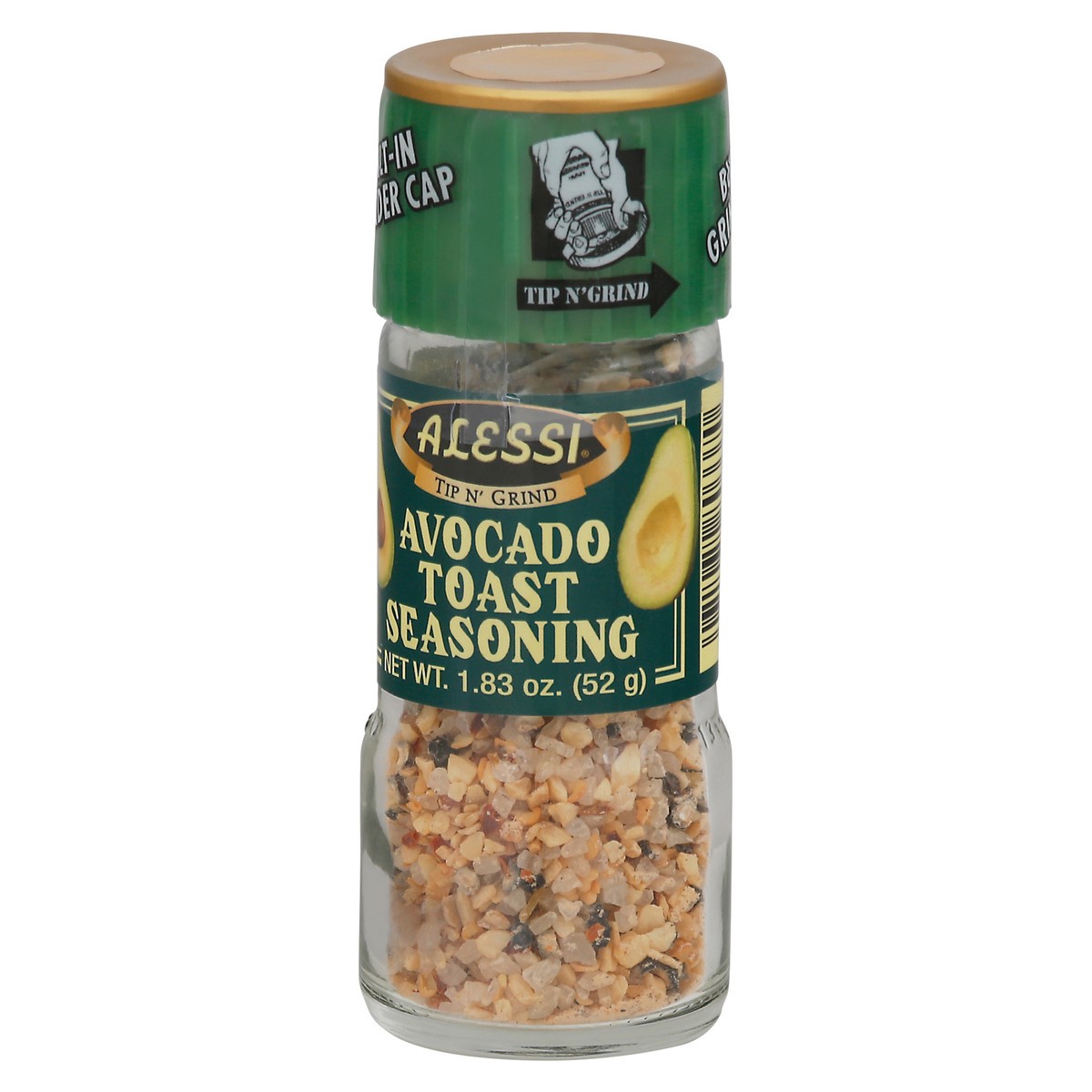 slide 3 of 9, Alessi Avocado Toast Seasoning, 1.83 oz