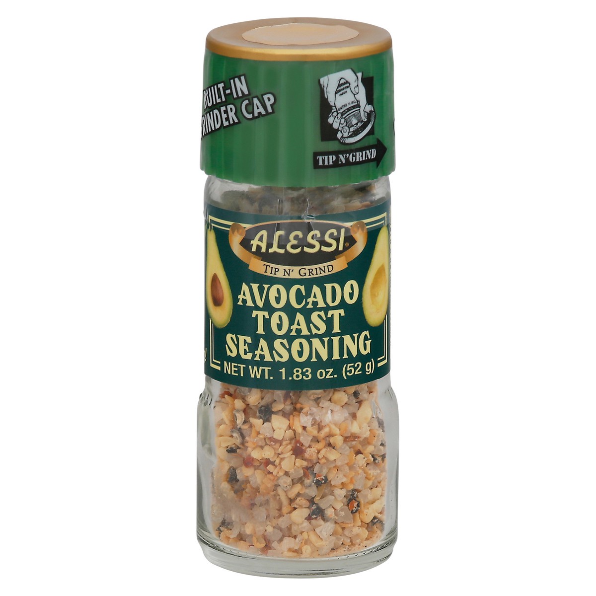 slide 1 of 9, Alessi Avocado Toast Seasoning, 1.83 oz