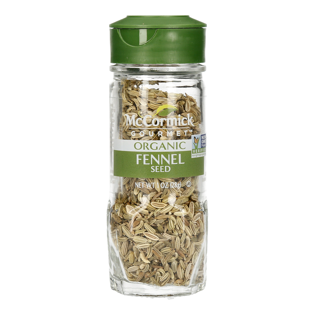 slide 1 of 4, McCormick Gourmet Organic Fennel Seed, 1 oz