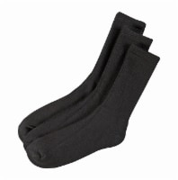 slide 1 of 1, Michael Morgan Men's Crew Socks - 3 Pack - Black, 6 ct; 12