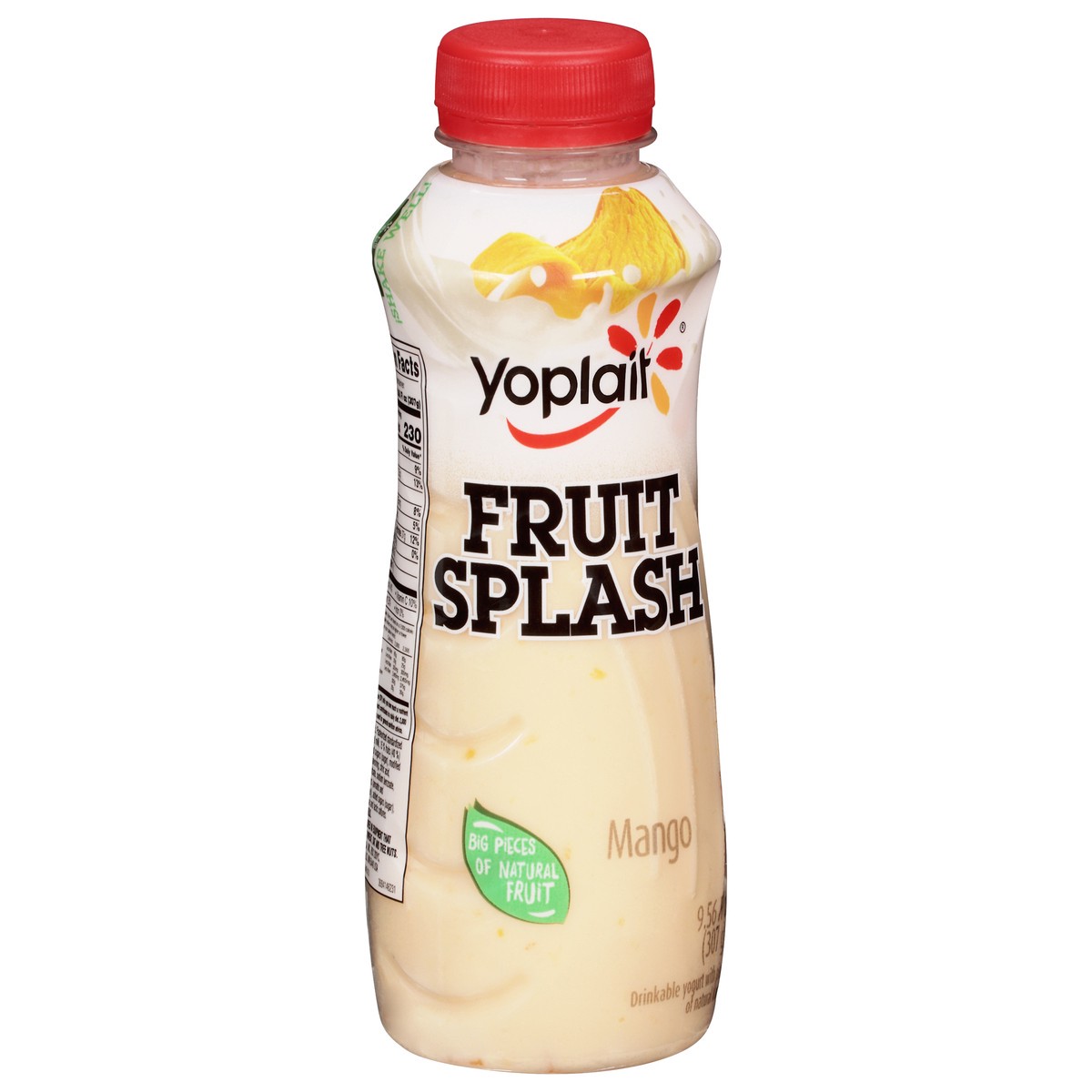 slide 9 of 9, Yoplait Fruit Splash Mango Smoothie 9.56 fl oz, 9.56 fl oz
