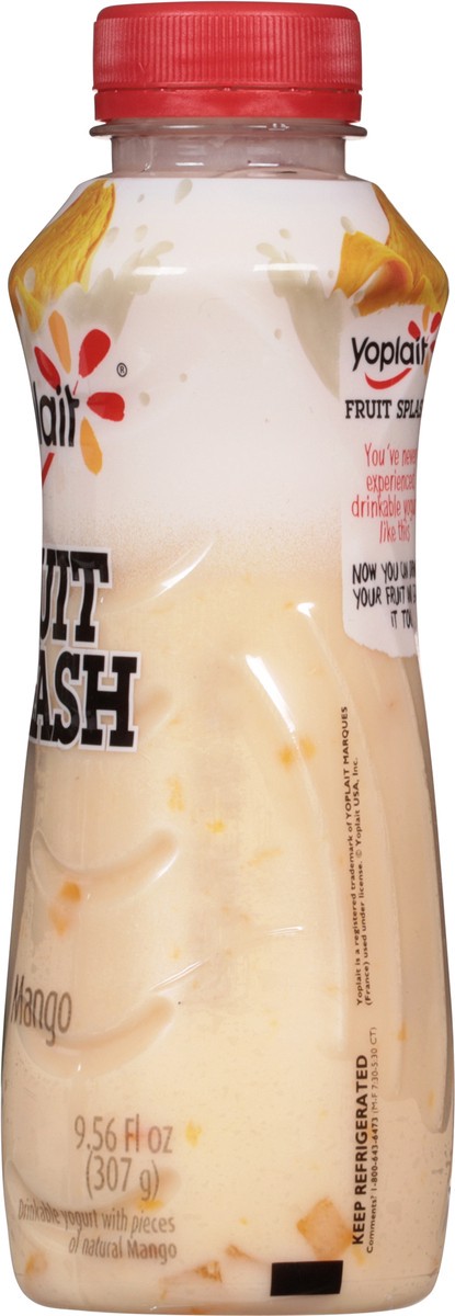 slide 7 of 9, Yoplait Fruit Splash Mango Smoothie 9.56 fl oz, 9.56 fl oz