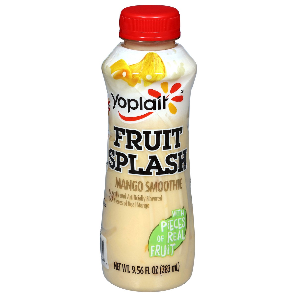 slide 1 of 9, Yoplait Fruit Splash Mango Smoothie 9.56 fl oz, 9.56 fl oz
