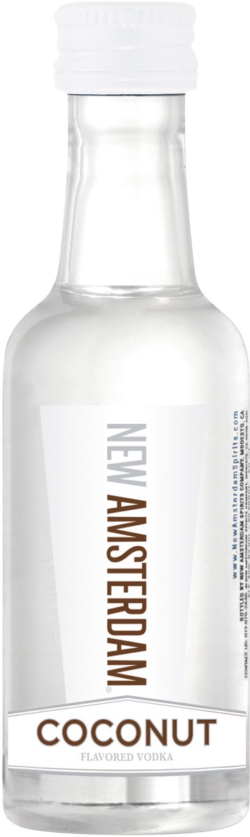 slide 2 of 2, New Amsterdam Coconut Flavored Vodka 50ml, 50 ml