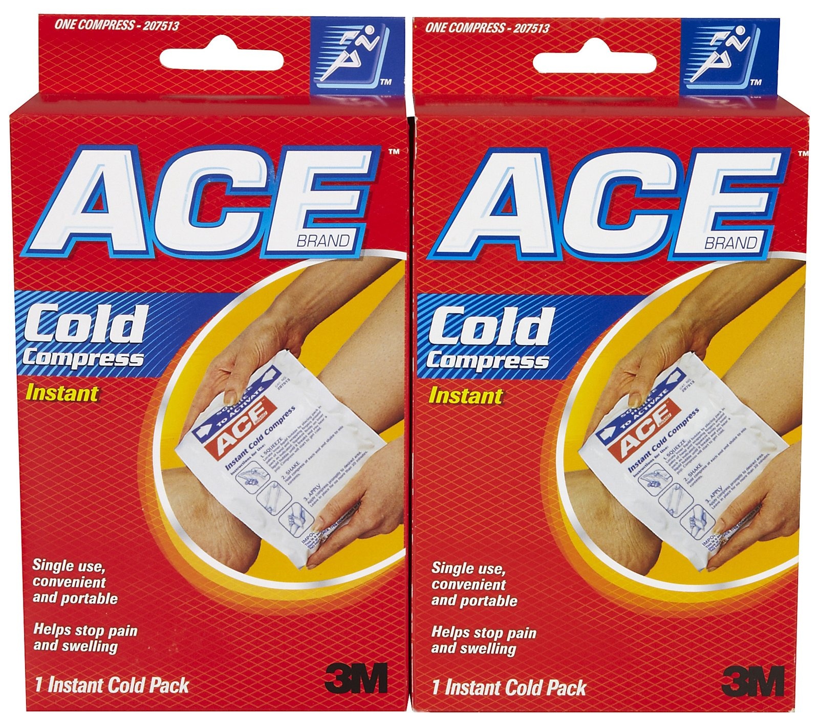slide 1 of 1, Ace Instant Cold Pack, 2 ct