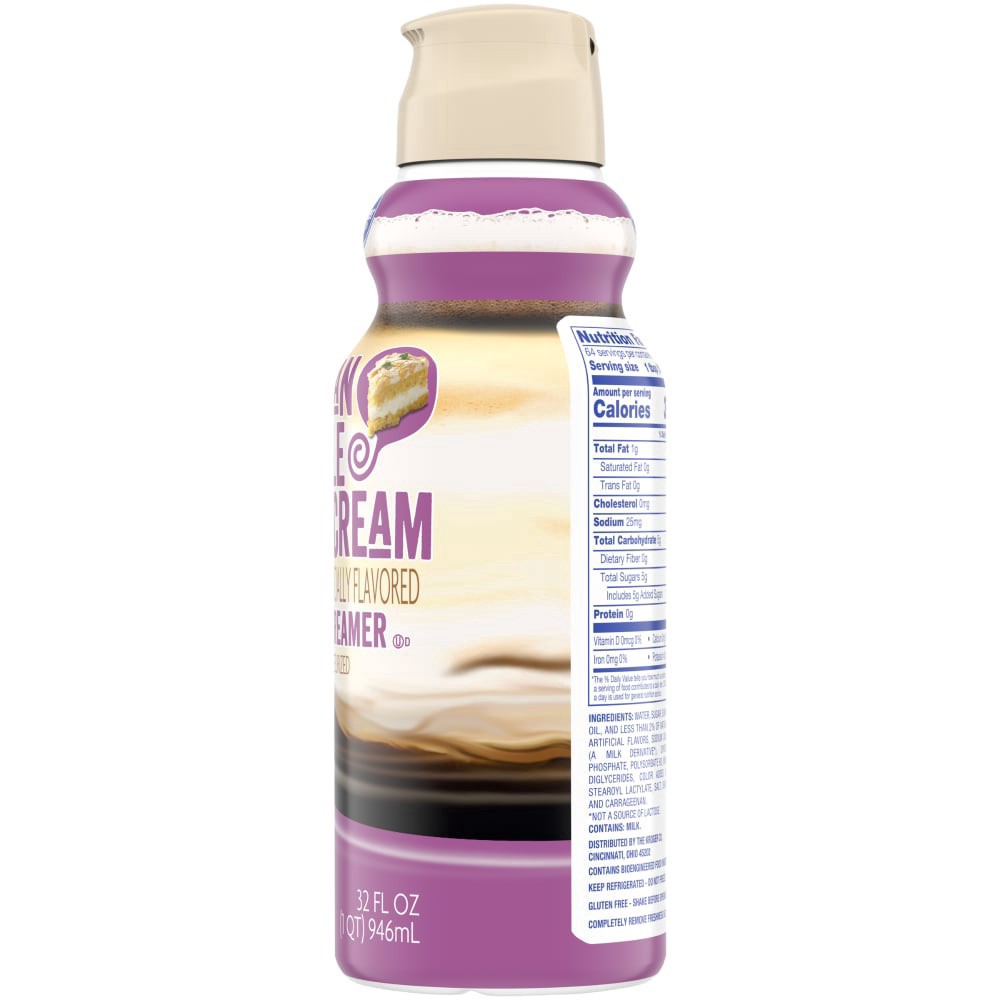 slide 2 of 4, Kroger Italian Style Sweet Cream Coffee Creamer, 32 fl oz