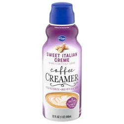 Kroger Italian Style Sweet Cream Coffee Creamer