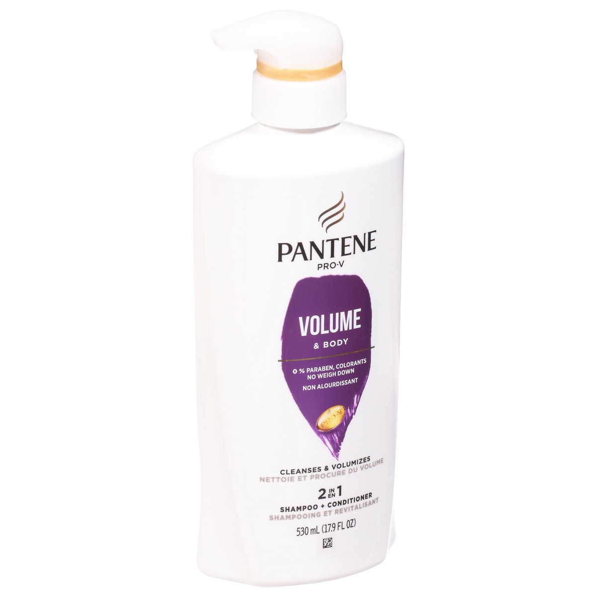 slide 6 of 9, Pantene Pro-V Volume & Body 2-In-1 Shampoo & Conditioner, 17.9 Oz, 17.9 oz
