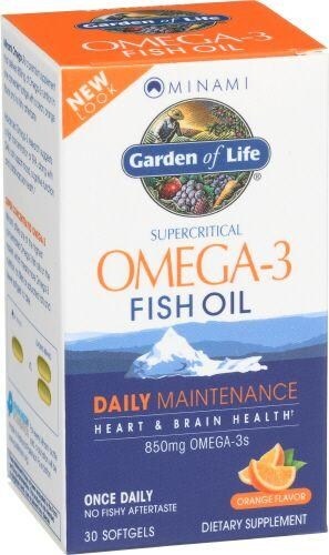 slide 1 of 1, Garden of Life Orange Flavor Omega-3 Fish Oil, 30 ct