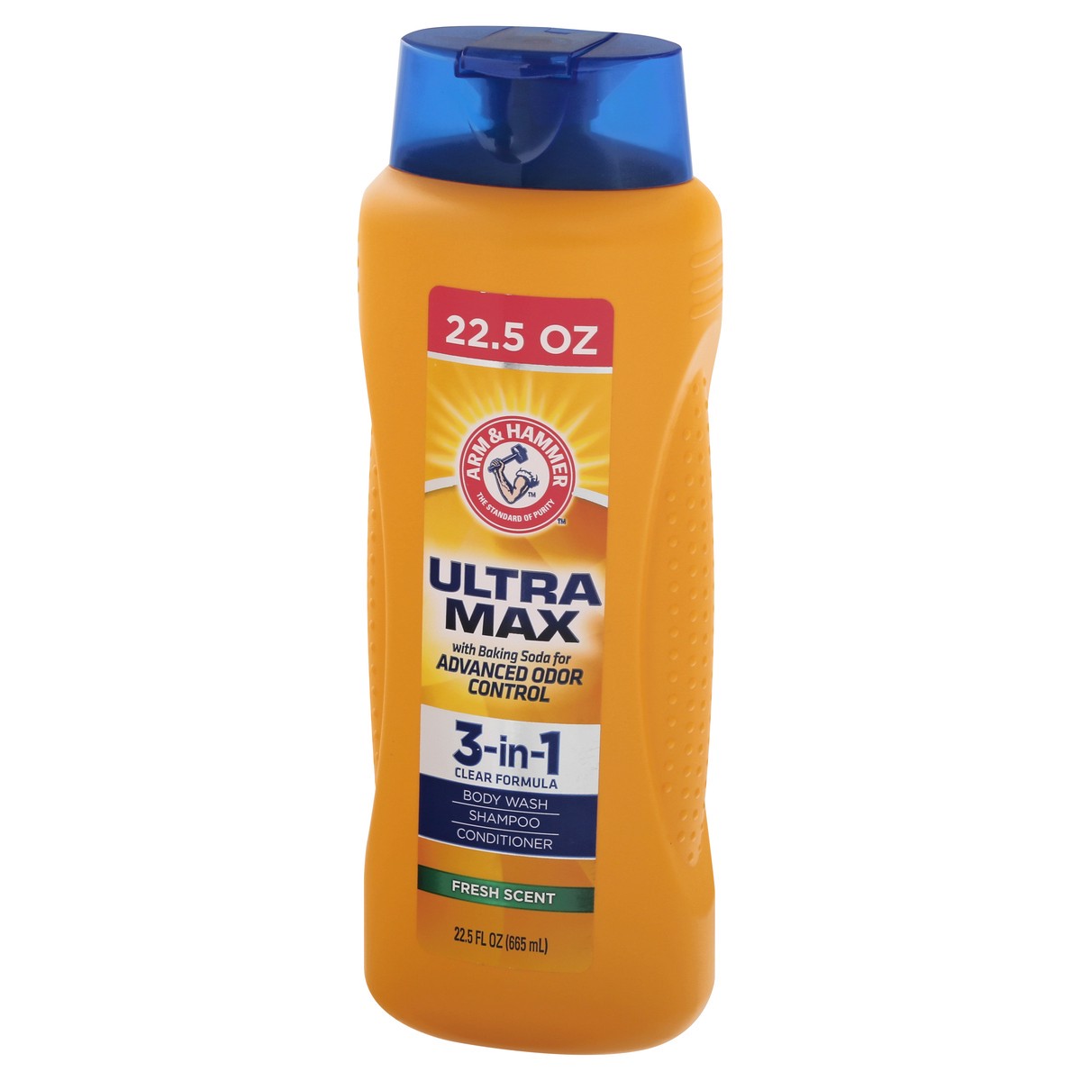 slide 6 of 12, ARM & HAMMER Ultra Max 3-in-1 Fresh Scent Body Wash/Shampoo/Conditioner 22.5 oz, 22.5 oz