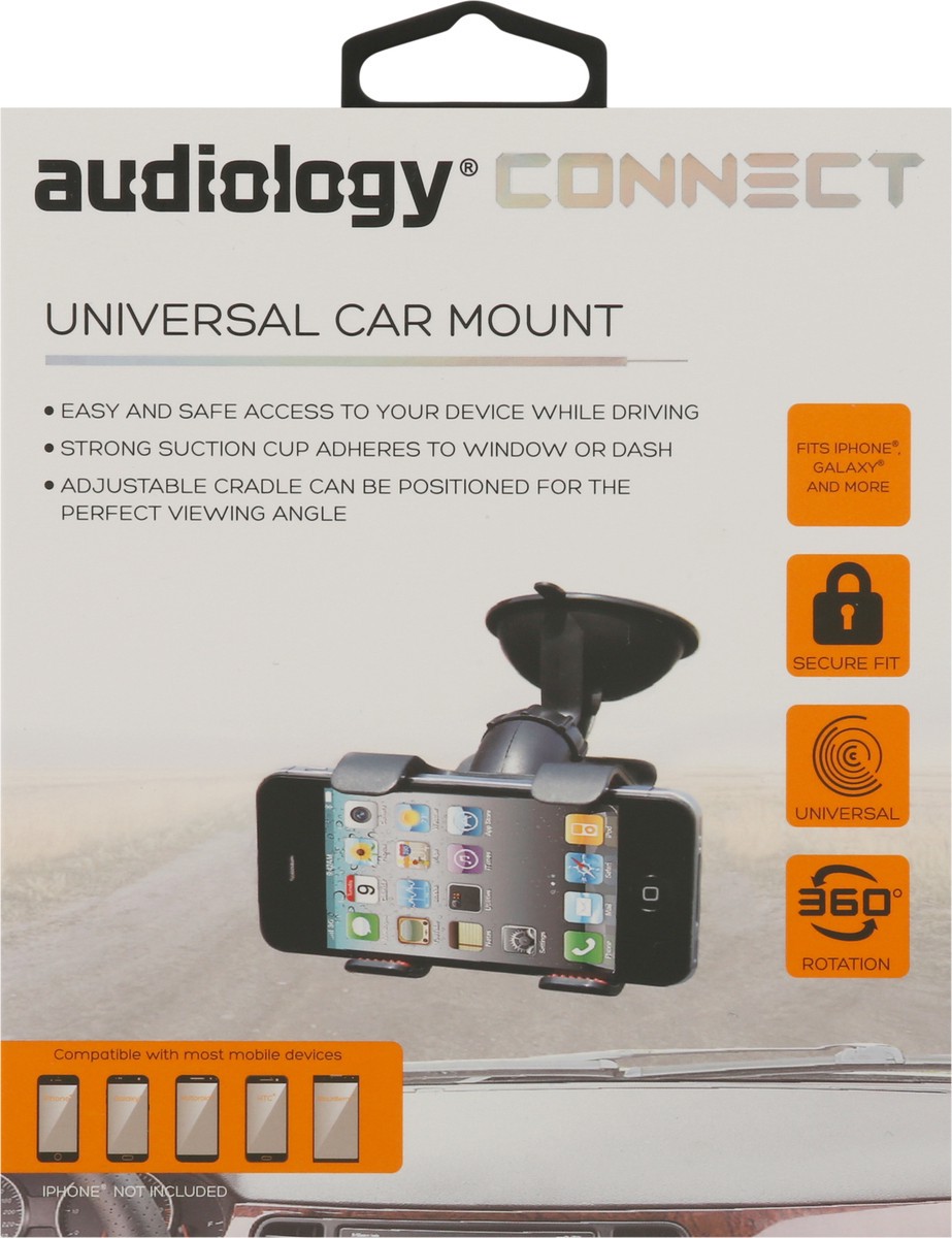 slide 2 of 11, Audiology Connect Universal Car Mount 1 ea, 1 ct