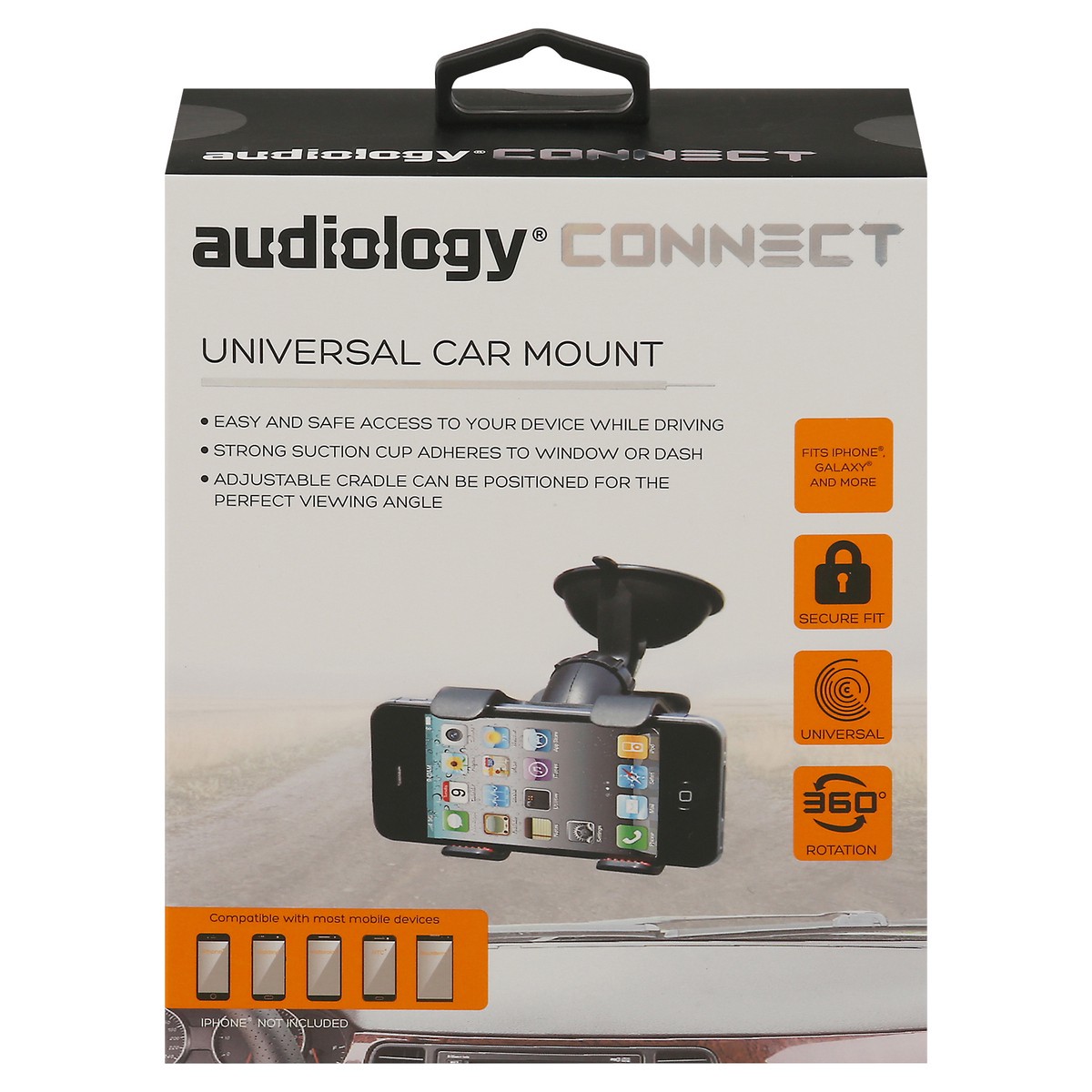 slide 6 of 11, Audiology Connect Universal Car Mount 1 ea, 1 ct