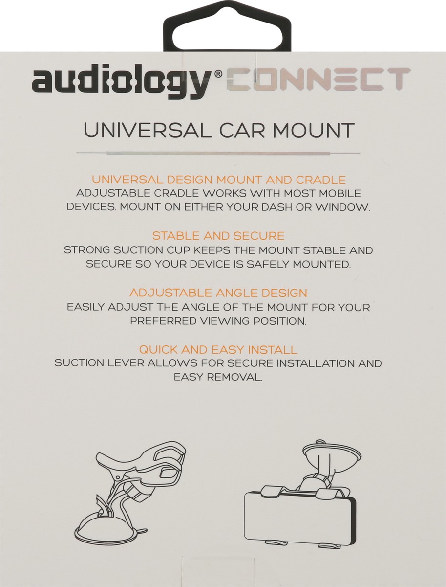 slide 8 of 11, Audiology Connect Universal Car Mount 1 ea, 1 ct