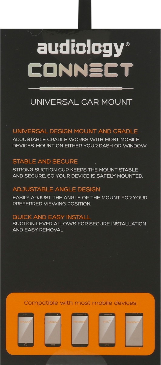 slide 5 of 11, Audiology Connect Universal Car Mount 1 ea, 1 ct