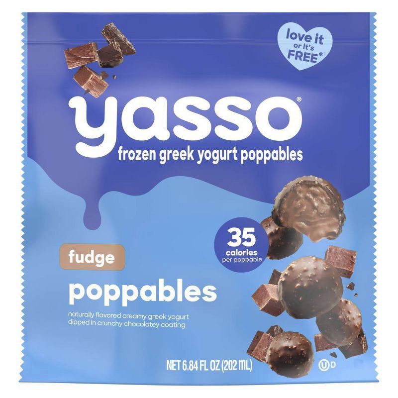 slide 2 of 6, Yasso Frozen Greek Yogurt Fudge Poppables - 6.84 fl oz, 6.84 fl oz