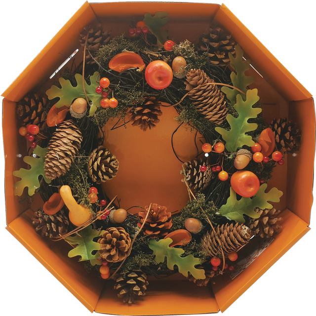 slide 1 of 1, Fall Wreath, 1 ct