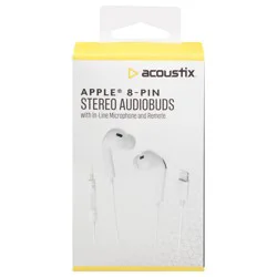 Acoustix Apple 8-Pin Stereo Earbuds
