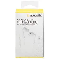 Acoustix Apple 8-Pin Stereo Earbuds